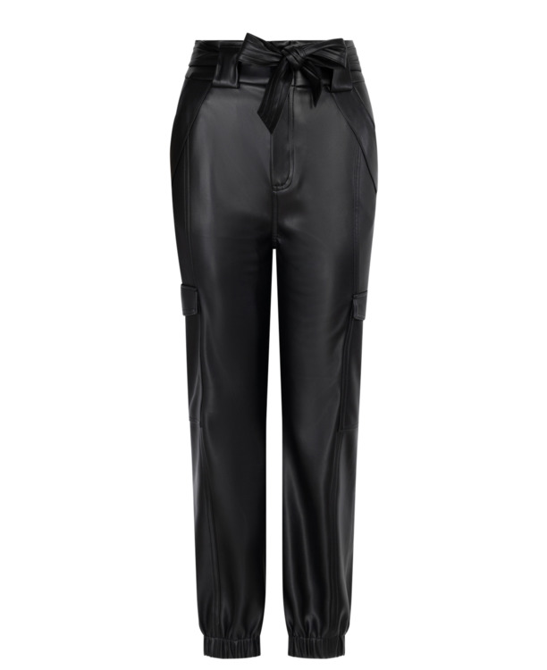 Aaiko Dames zwarte broek polyurethaan