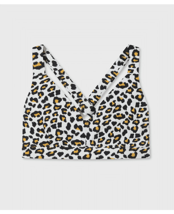 sporty bra leopard
