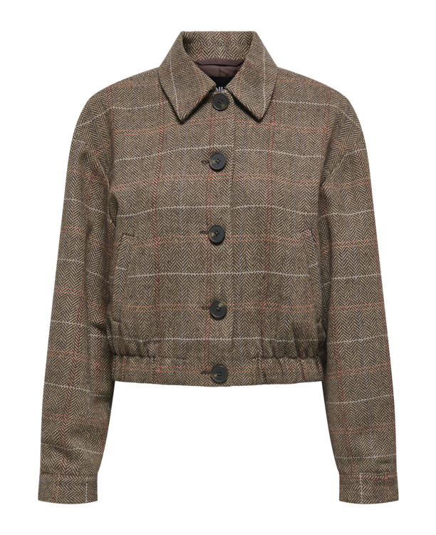 ONLRICCA LIFE CHECK JACKET OTW