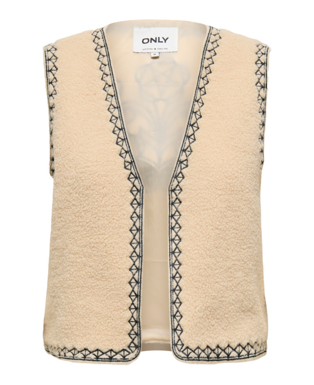 ONLSVEA TEDDY EMB. WAISTCOAT CS OTW