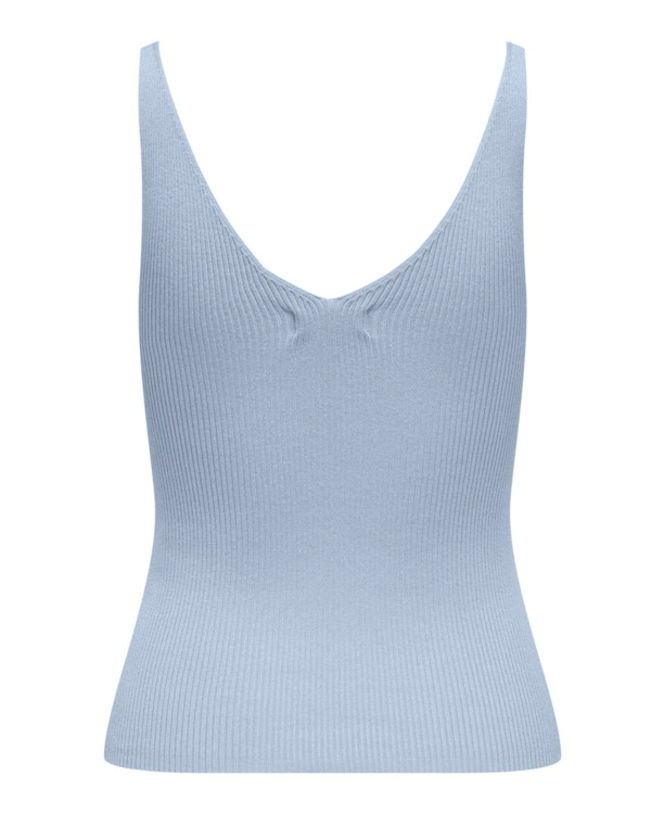 Knit Fit V-Neck Sleeveless (S/L) Gebreide top