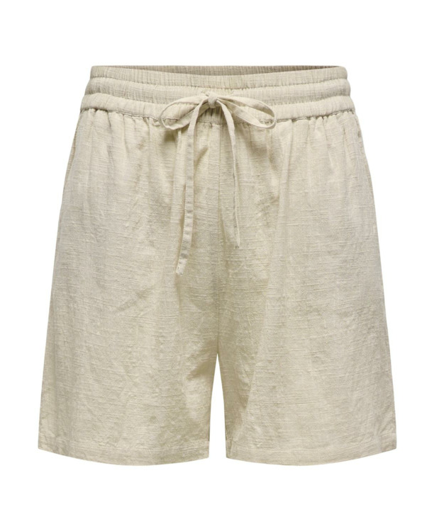Loose Fit Katoenen shorts met riem