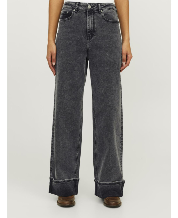 JXTOKYO WIDE FOLD HW JEANS DNM LN