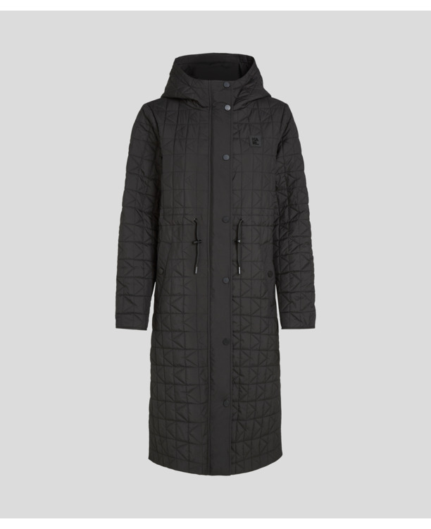 QUILTED MID LENGTH PARKA