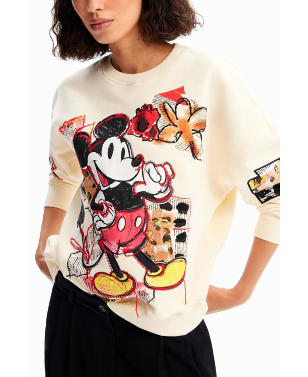 MICKEY PATCHES SWEATSHIRT
