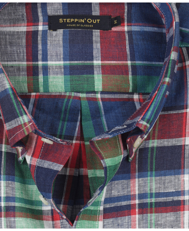 Linen Check Shirt RF BD