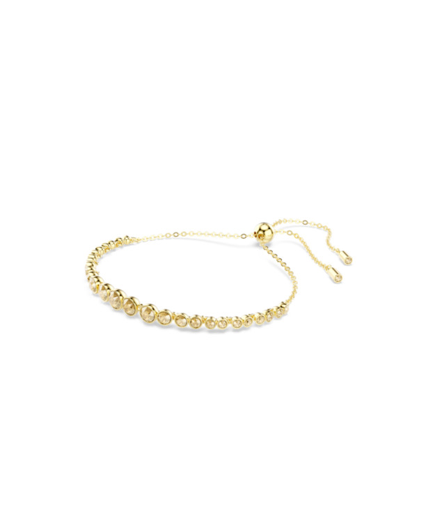 Imber Tennis Emily Soft Bracelet Gold shiny Crystal Golden Shadow