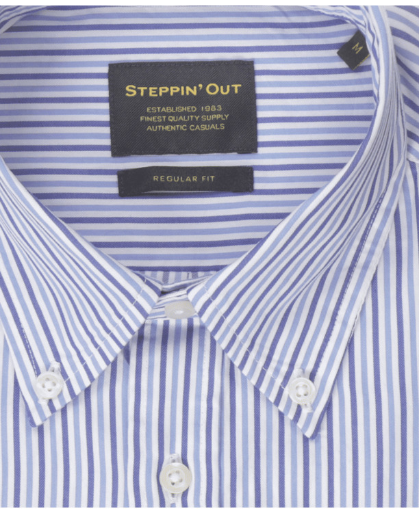 Two One Stripe Button-Down