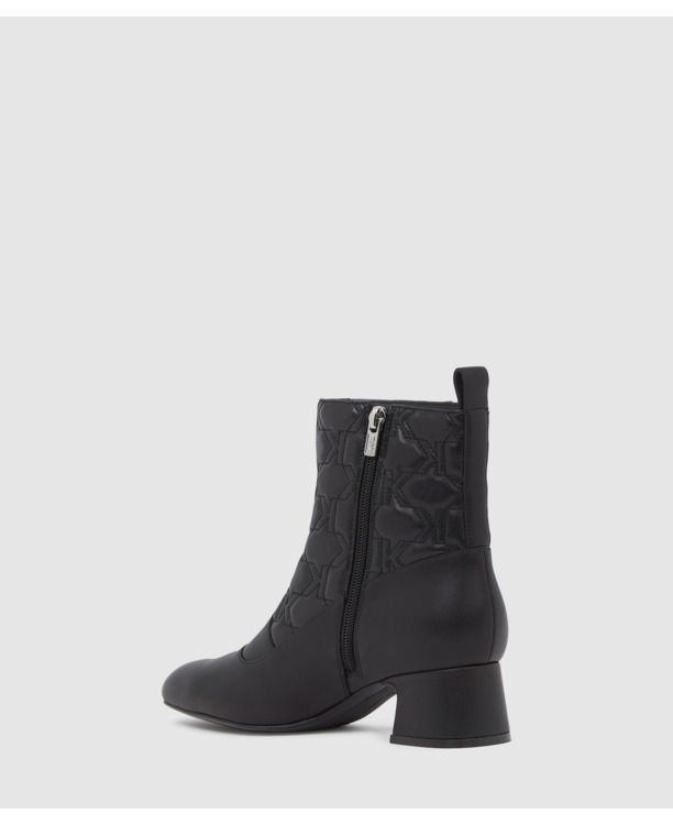 MONOGRAM ANKLE MID BOOTS