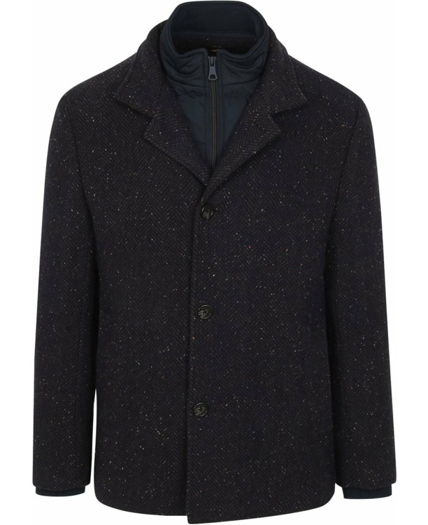 Suitable Robert Coat Wol Navy