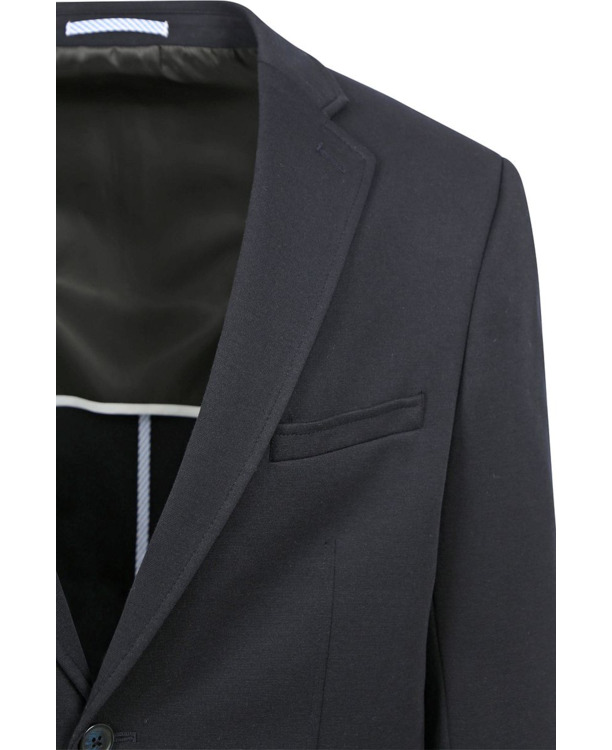 Suitable Jersey Suit Navy