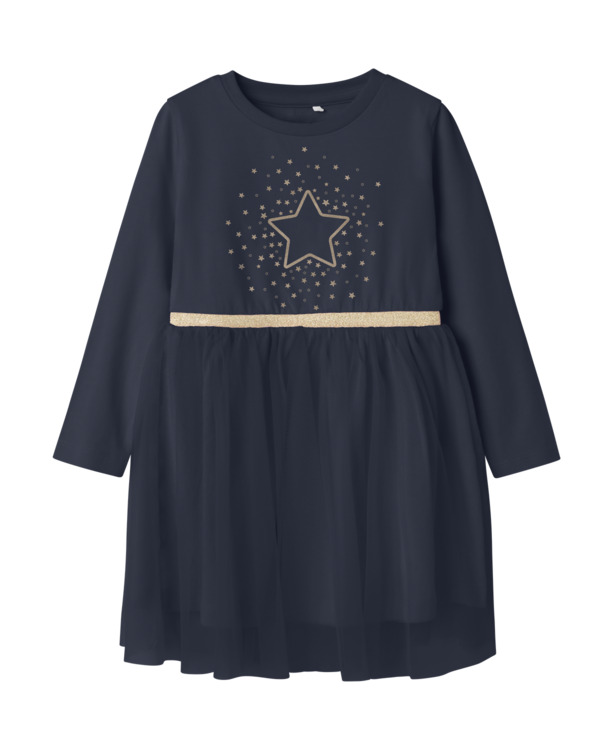 Normale pasvorm ronde hals lange mouwen (L/S) Meisjes