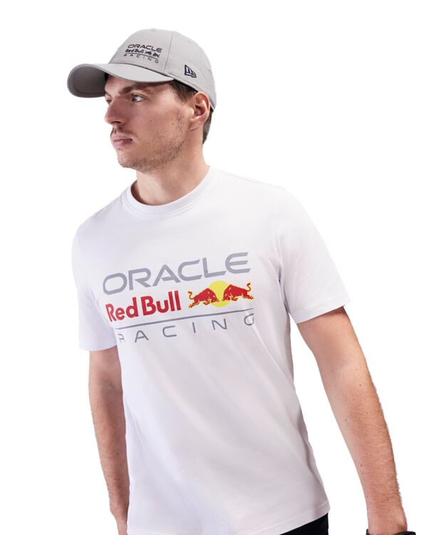 Logo T-shirt Red Bull Racing - Wit