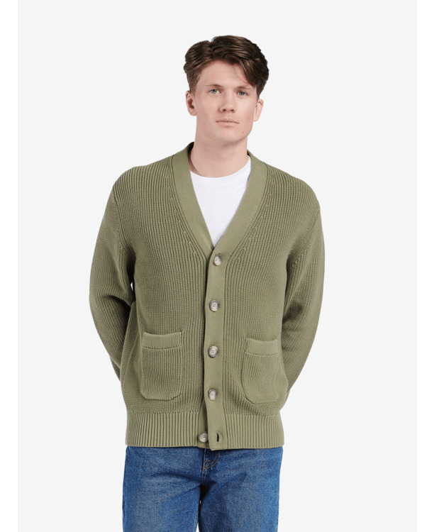 No Label Heren vest Boston Heavy-knit