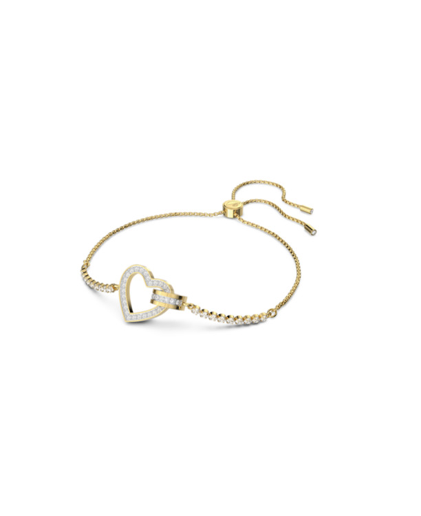 Lovely Soft Bracelet Gold shiny Crystal