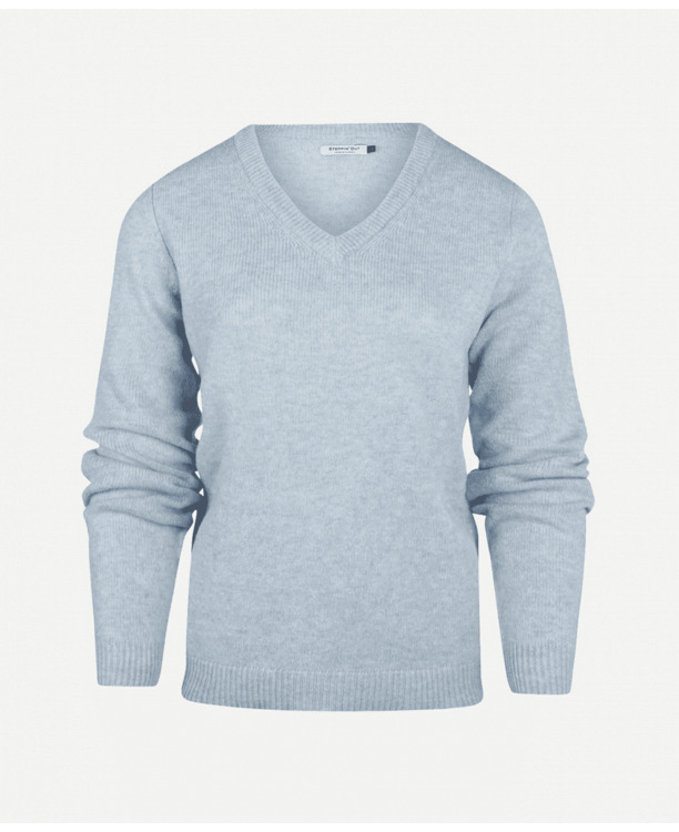 Lambswool V-neck Sweater