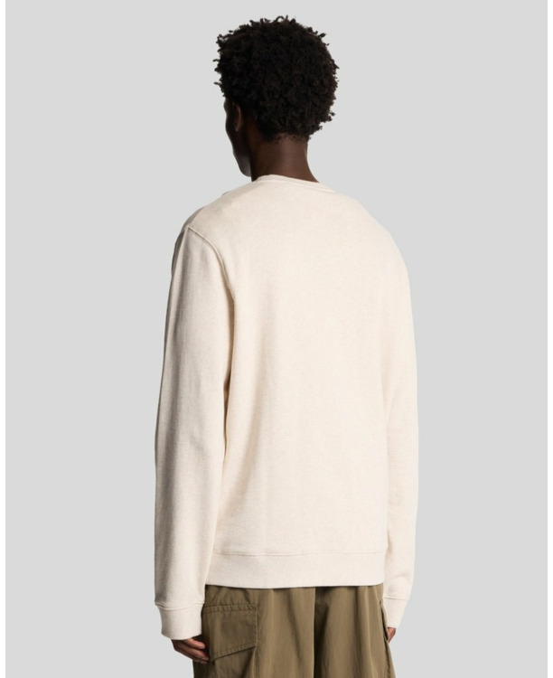 Heathered Crew Neck Sweatshirt