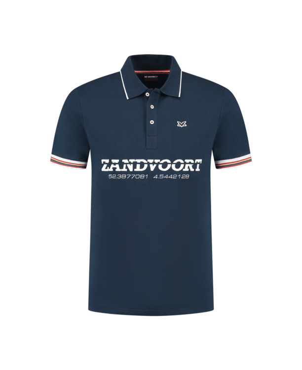 Polo - Navy - MV Official x Zandvoort