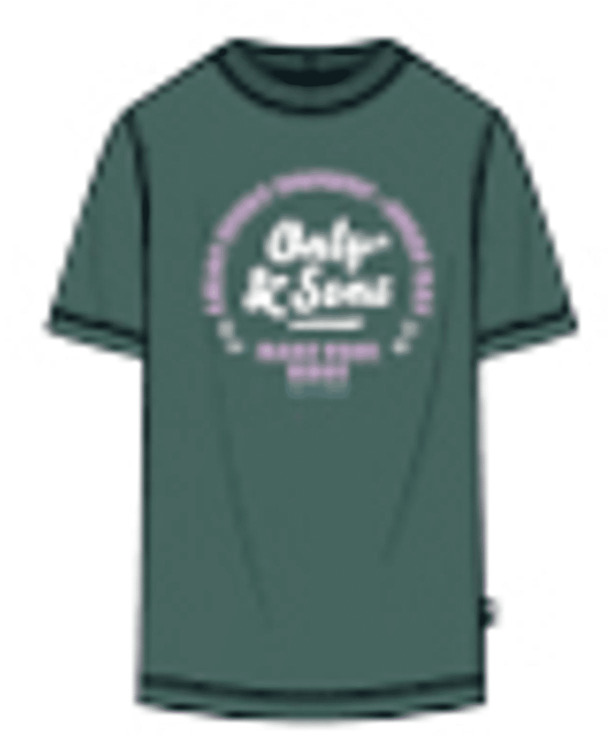 Normale pasvorm ronde hals korte mouwen (K/M) Heren