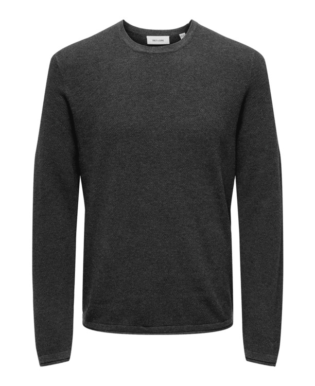 Regular Fit Crew Neck Lange Mouwen (L/S) Heren