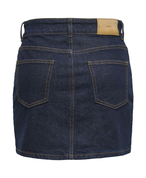 ONLJUICY HW WESTERN SHORT SKIRT DNM MAE