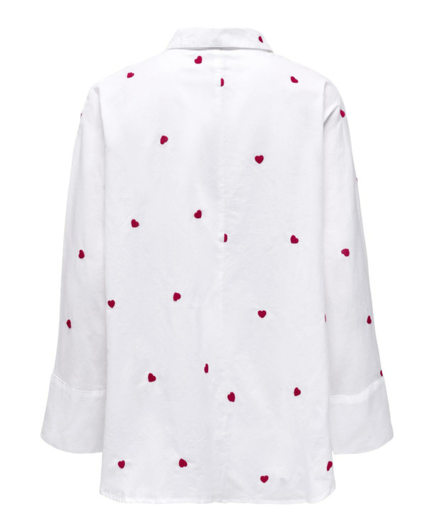 Box Fit Shirt Collar Long Sleeves (L/S) Knoopsluiting Box Fit Overhemd met Lange Mouwen