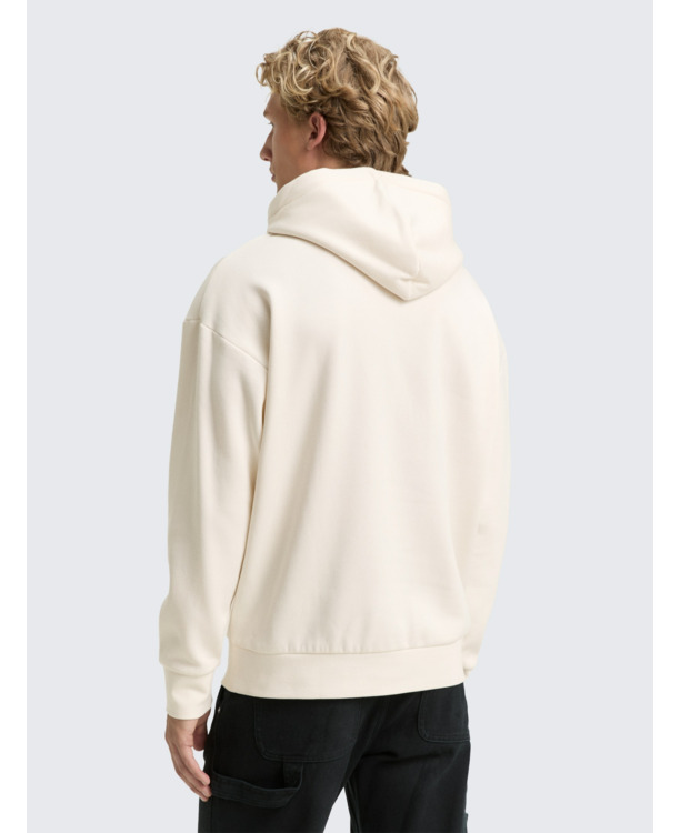 Relaxed fit hoodie met print
