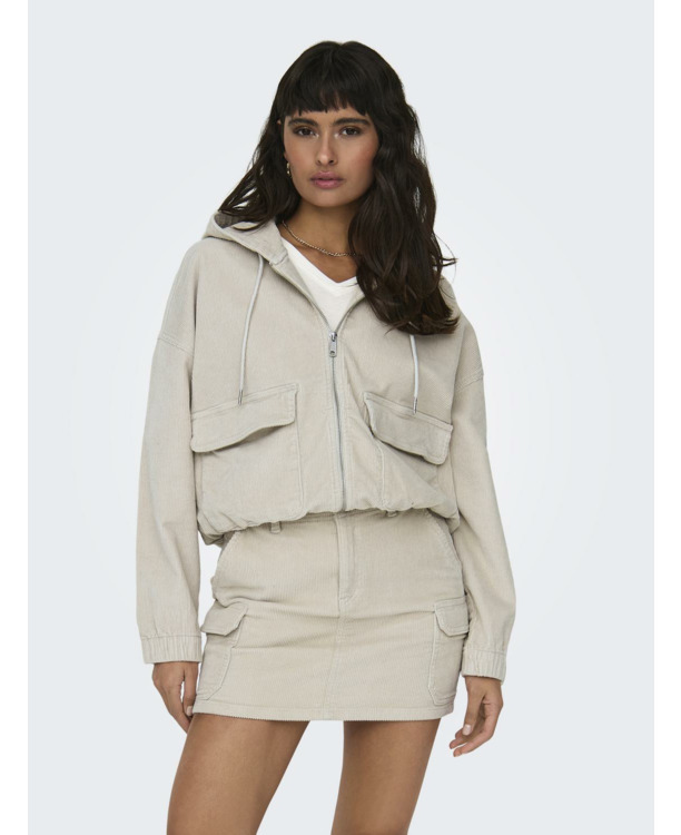 Hood w. String Regulation Long Sleeves (L/S) Kort koordjack met capuchon