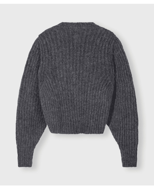 10DAYS Dames chunky gebreide vest wol mix