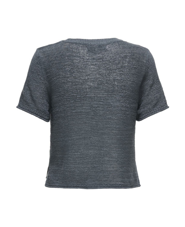 Regular Fit O-Neck Short Sleeves (S/S) Gebreide top