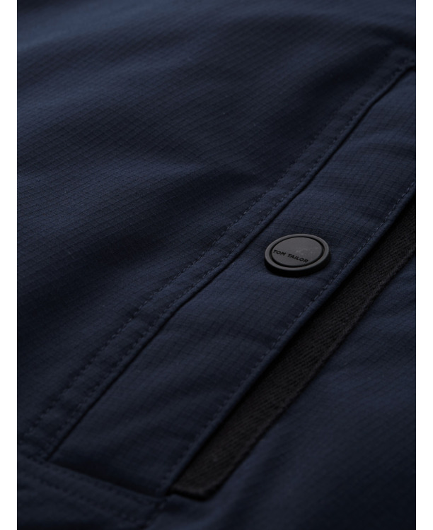 Overgangsjas met afneembare capuchon