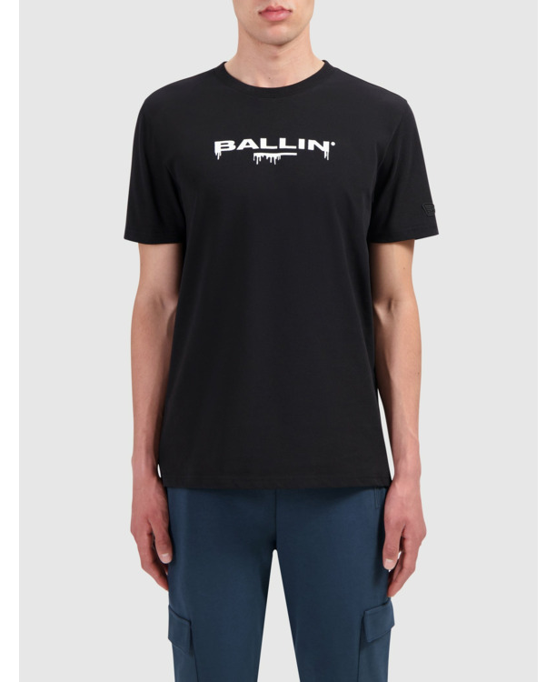 Dripping Logo T-shirt 100% Cotton Men