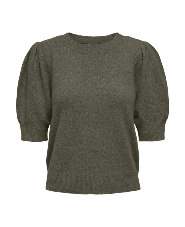 Knit Fit O-Neck 2/4 Sleeves (2/4) Lange mouwen gebreide trui met O-hals pasvorm