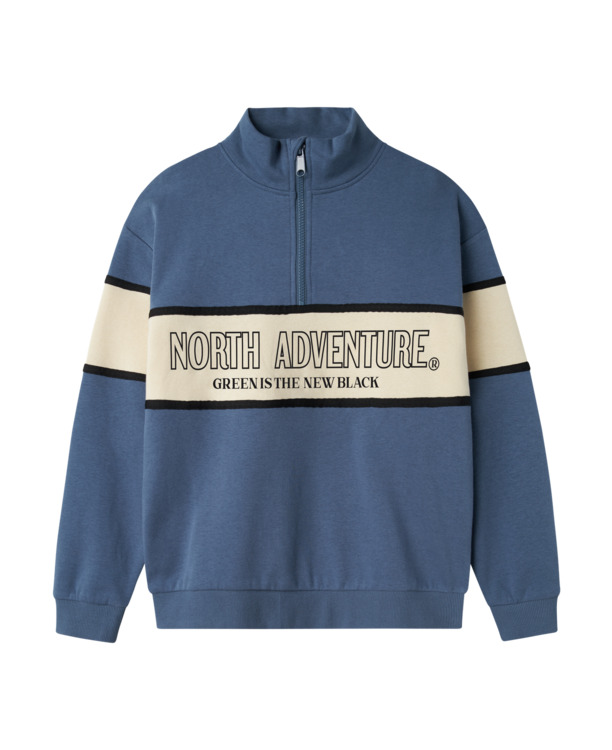 Ruimvallende hoge hals lange mouwen (L/M) Heren