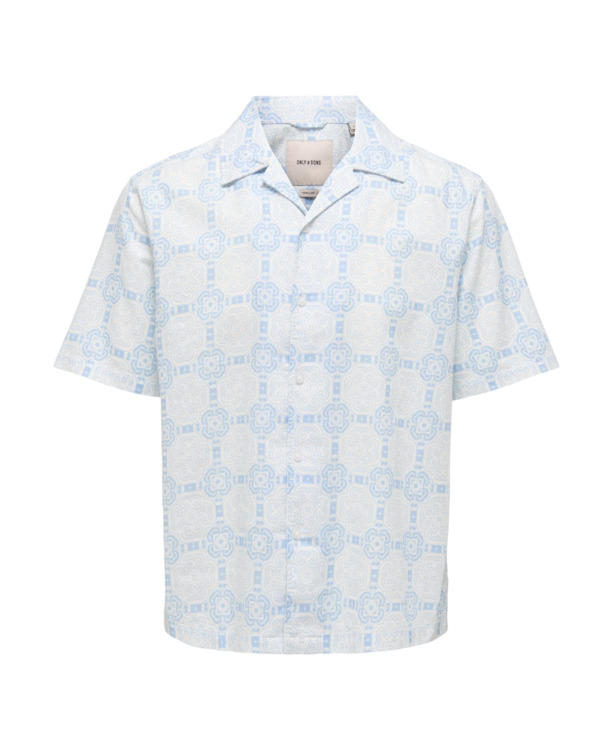 Regular Fit Resort Kraag Korte Mouwen (K/M) Heren