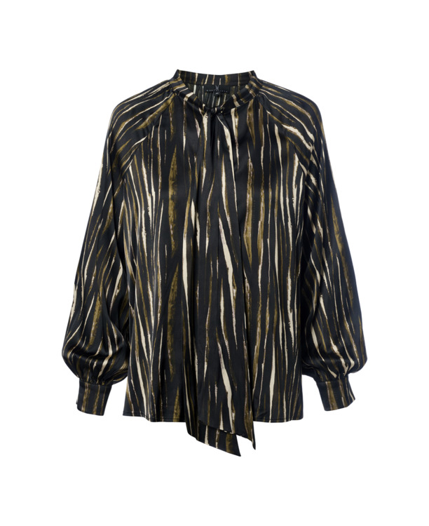 BENSION PRINT BLOUSE