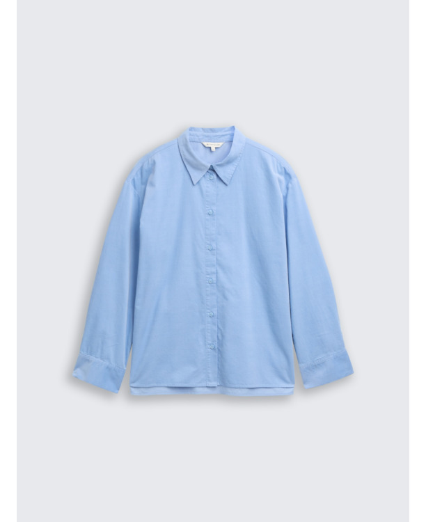 Oversized blouse van corduroy