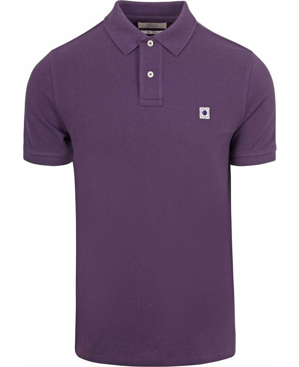 King Essentials The Rene Poloshirt Paars