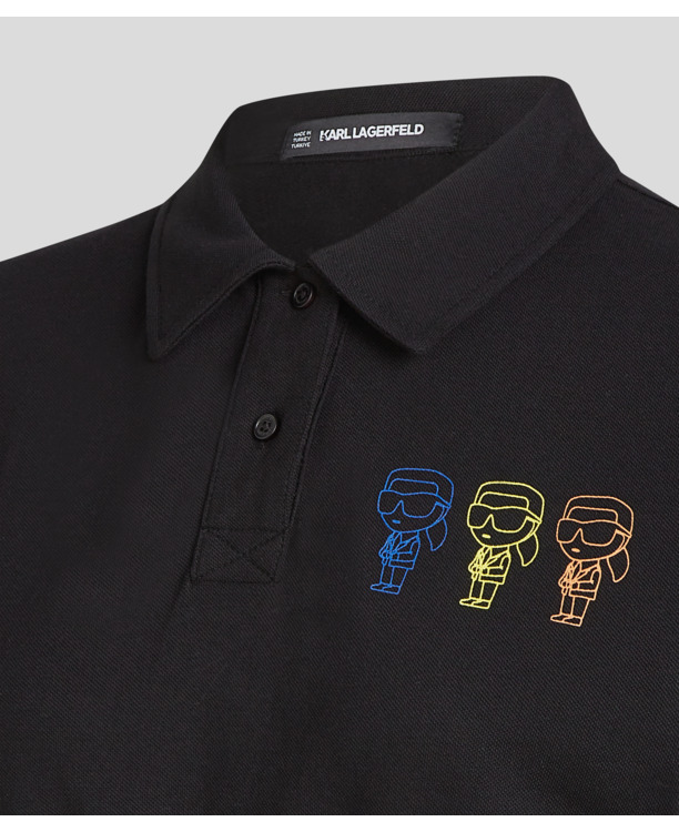 IKON TRIO PRINTED POLO DRESS