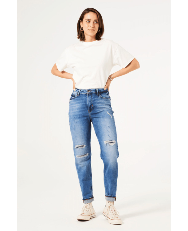 Dames Jeans Isabella Mom fit