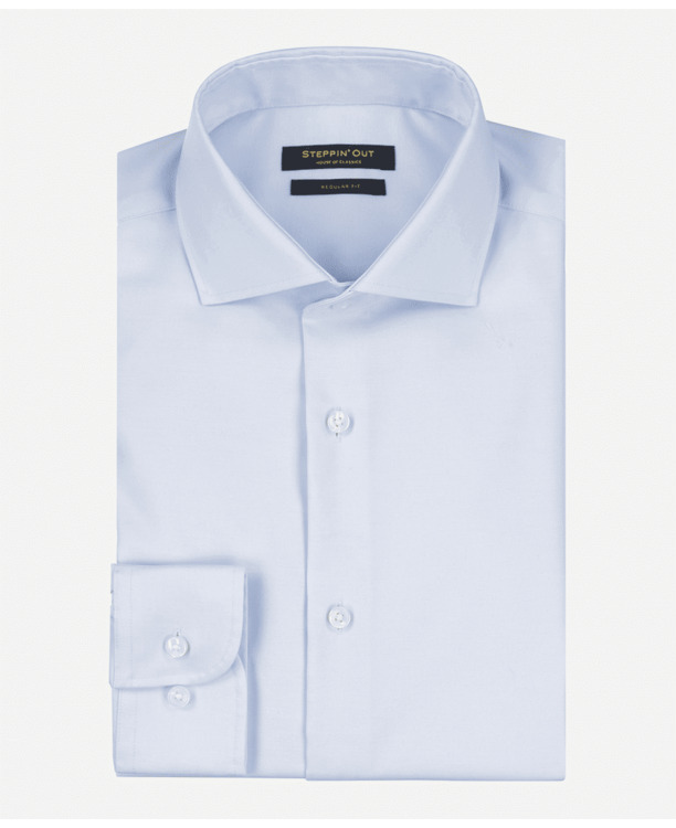 Twill Regular Fit Cutaway Shirt