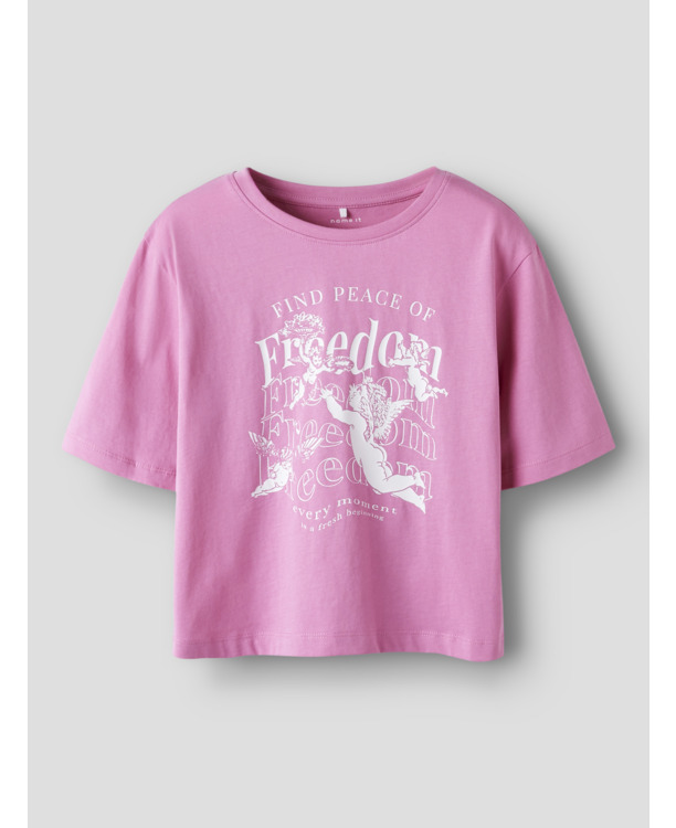 Normale pasvorm ronde hals korte mouwen (K/M) Meisjes