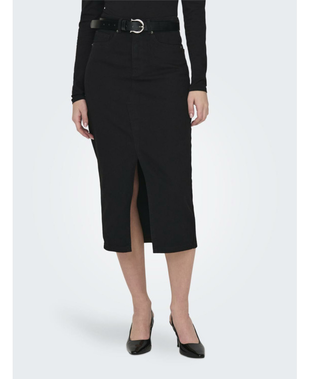 ONLSIRI FRONT SLIT SKIRT DNM GUA NOOS