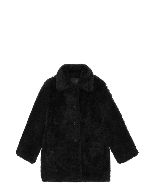 MAGDAS SHEARLING MANTEAU REVER