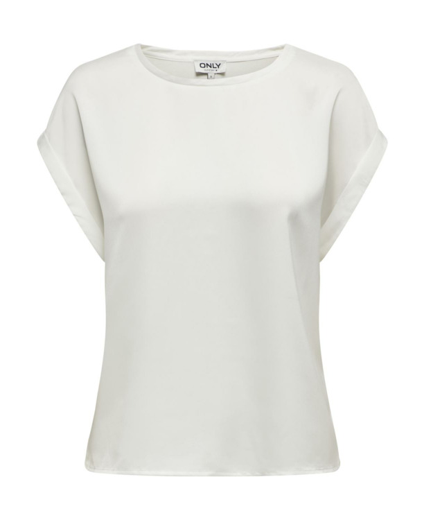 Regular Fit O-Neck Short Sleeves (S/S) O-hals top met korte mouwen voor de vrouwelijke stijl