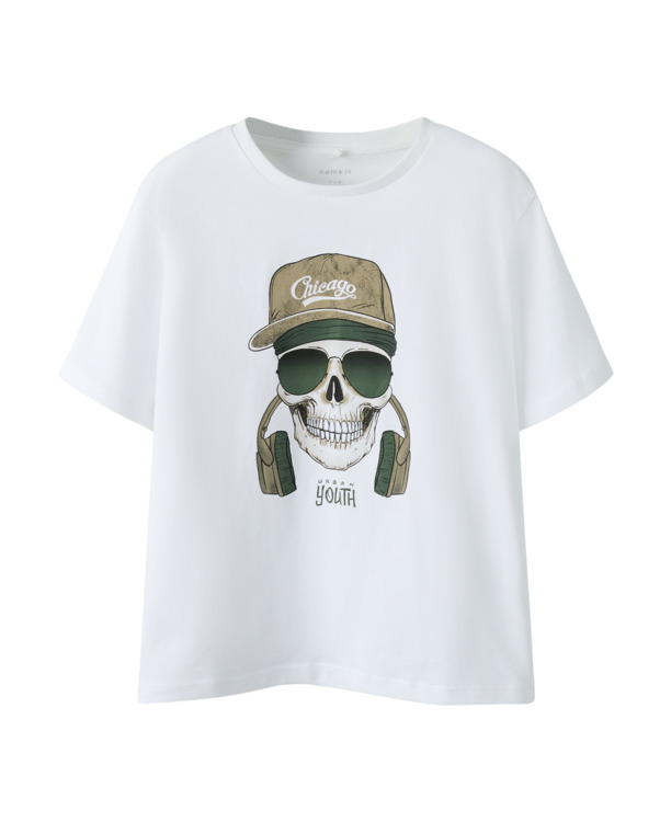 Normale pasvorm ronde hals korte mouwen (K/M) Jongens