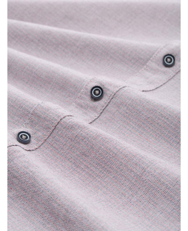 Regular fit overshirt met structuur