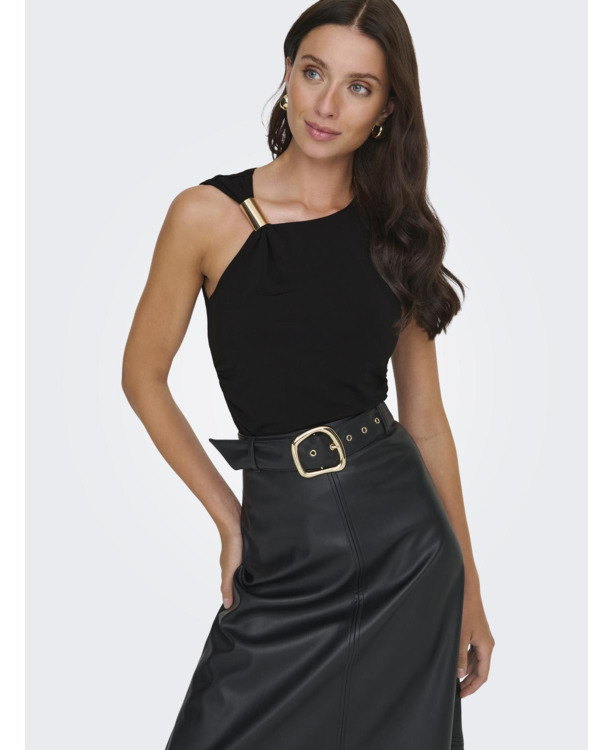 Slim Fit Asymmetric Neck Sleeveless (S/L)