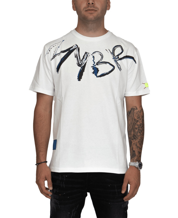 MYBRAND Handtekening Klad T-shirt MANNEN