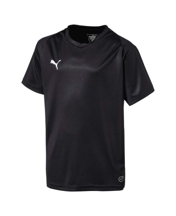 LIGA Jersey Core Jr Puma Black-Puma Whi